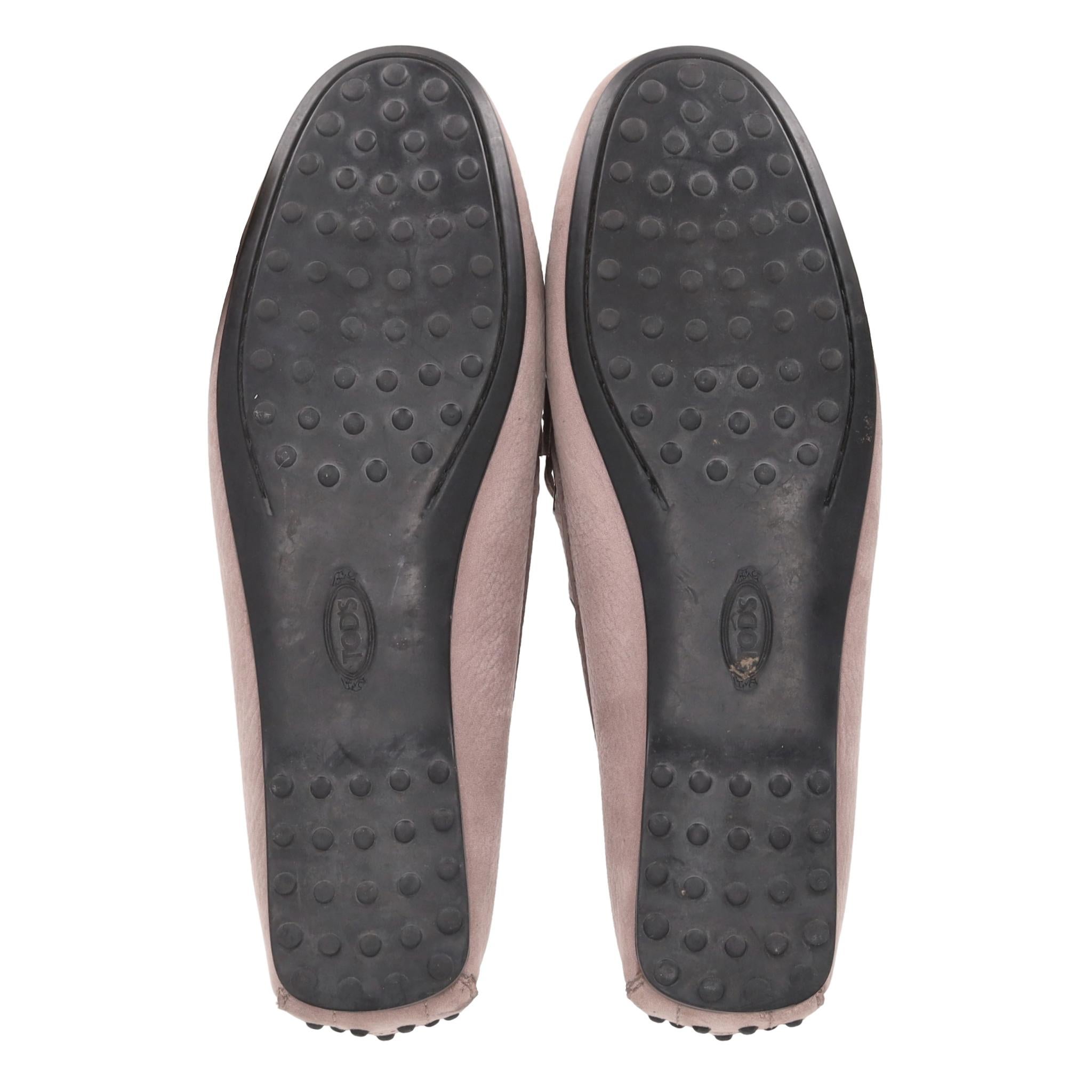 Tod's City Gommino Mocassins en daim Pour femmes en vente