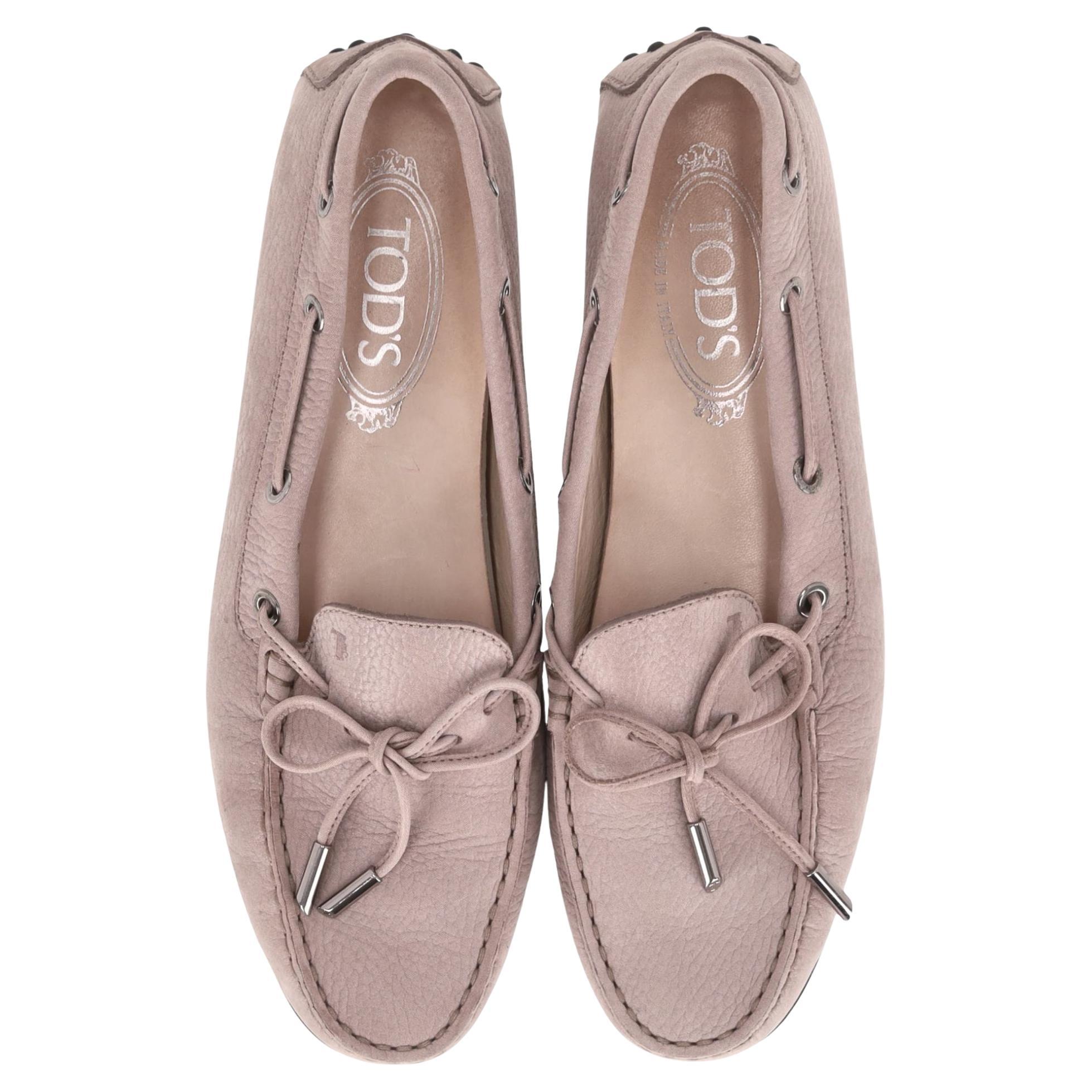 Tod's City Gommino Mocassins en daim en vente