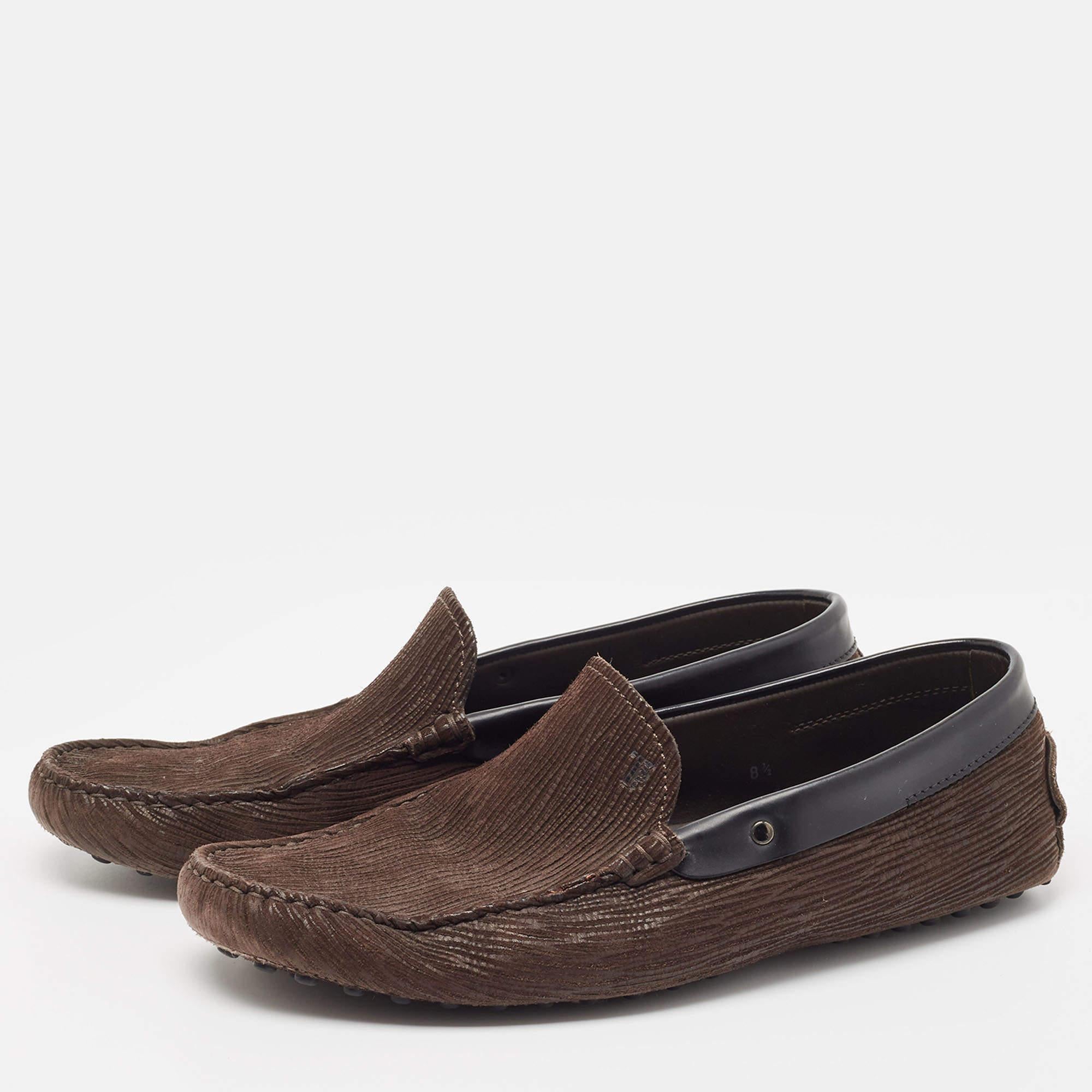 Practical, fashionable, and durableâ€”these Tod's loafers are carefully built to be fine companions to your everyday style. They come made using the best materials to be a prized buy.