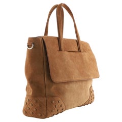 Tod's Envelope Convertible Tote aus Wildleder in Braun von Tod