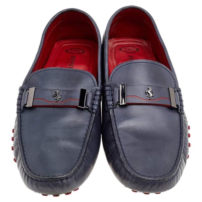 These loafers from Tod's by Ferrari are not only high on appeal but also very skillfully made. They have been crafted from leather in Italy then designed with the Ferrari logo on the uppers. The loafers have a smart shape and are so stylish, they'll