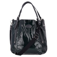 Tod's G-Line Easy Sacca Glazed Coated Canvas Tote Bag