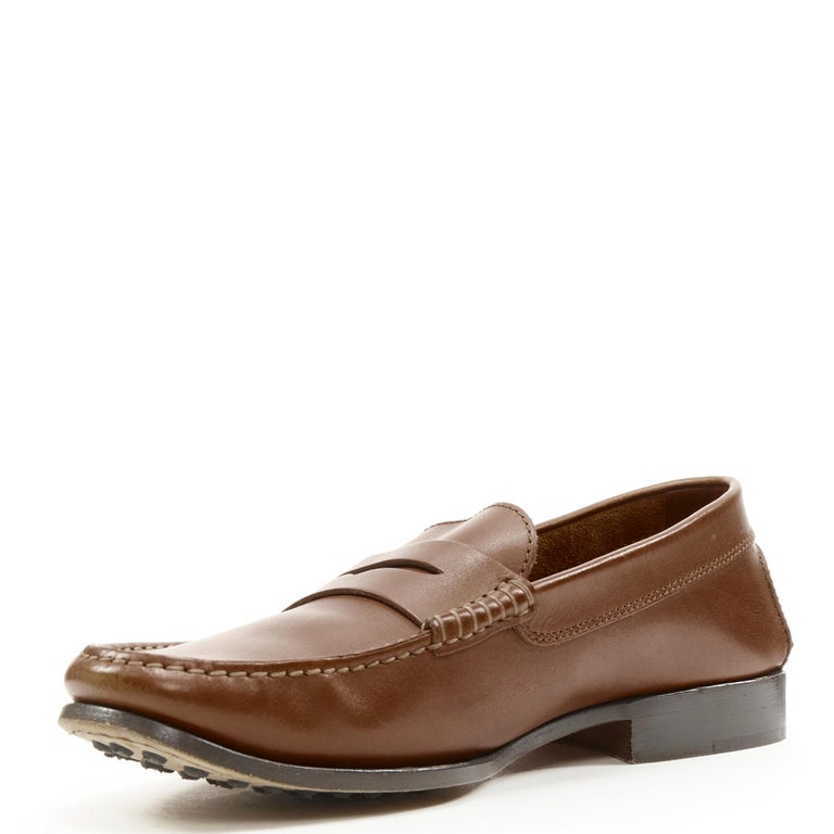 lp dot sole walk loafer brown suede