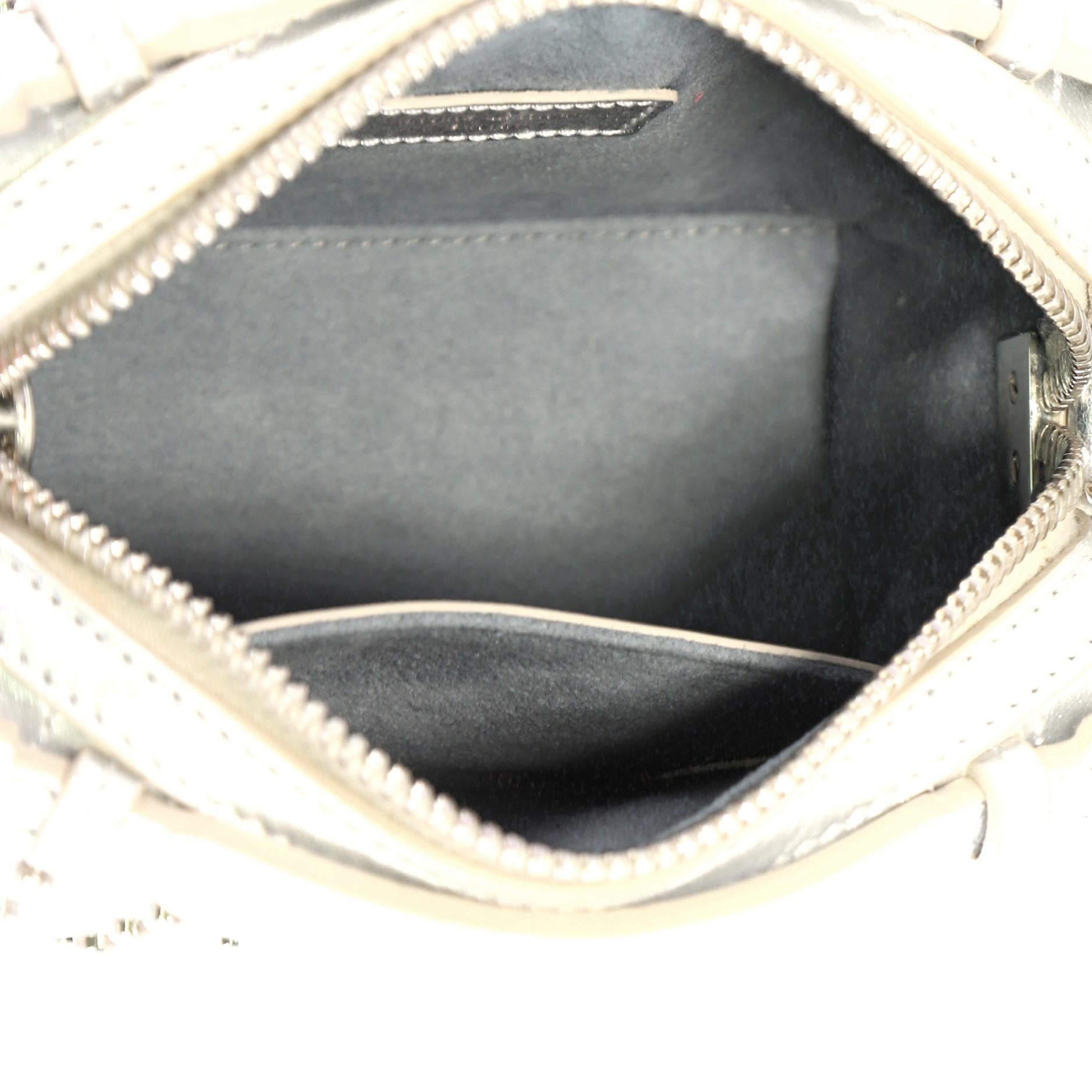 Gray Tod's Gommino Shoulder Bag Studded Leather Micro