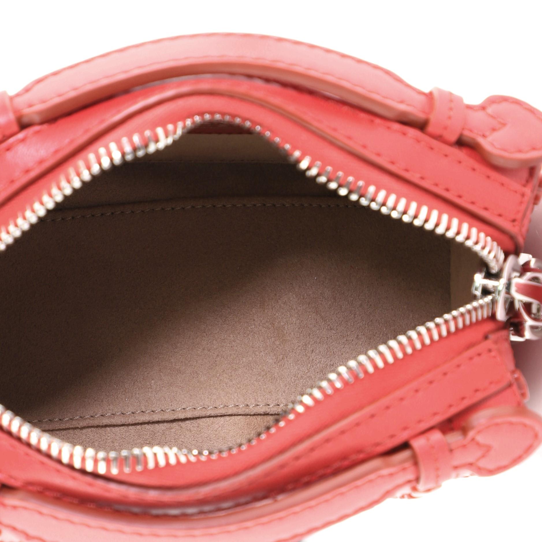 Red Tod's Gommino Shoulder Bag Studded Leather Micro