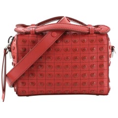 Tod's Gommino Shoulder Bag Studded Leather Micro