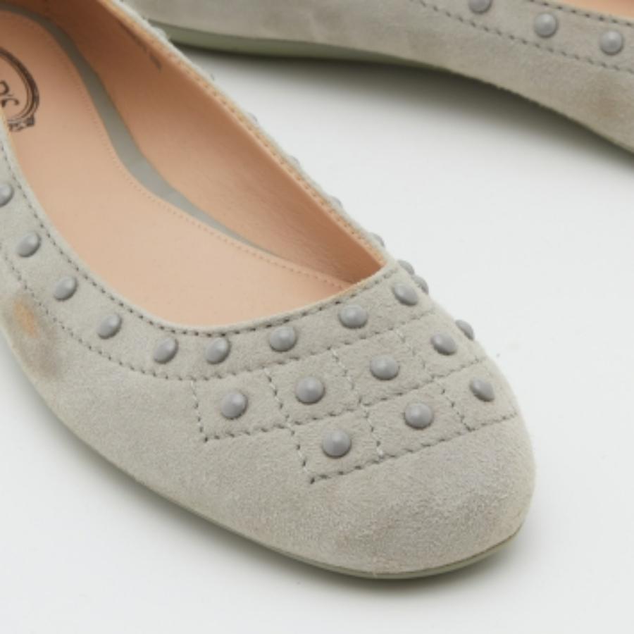 Tod's Ballerines grises taille 36 en vente 1