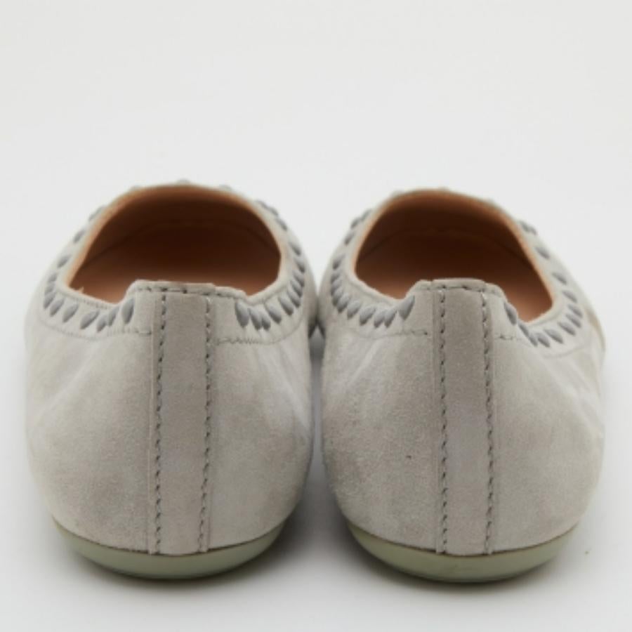 Tod's Ballerines grises taille 36 en vente 4