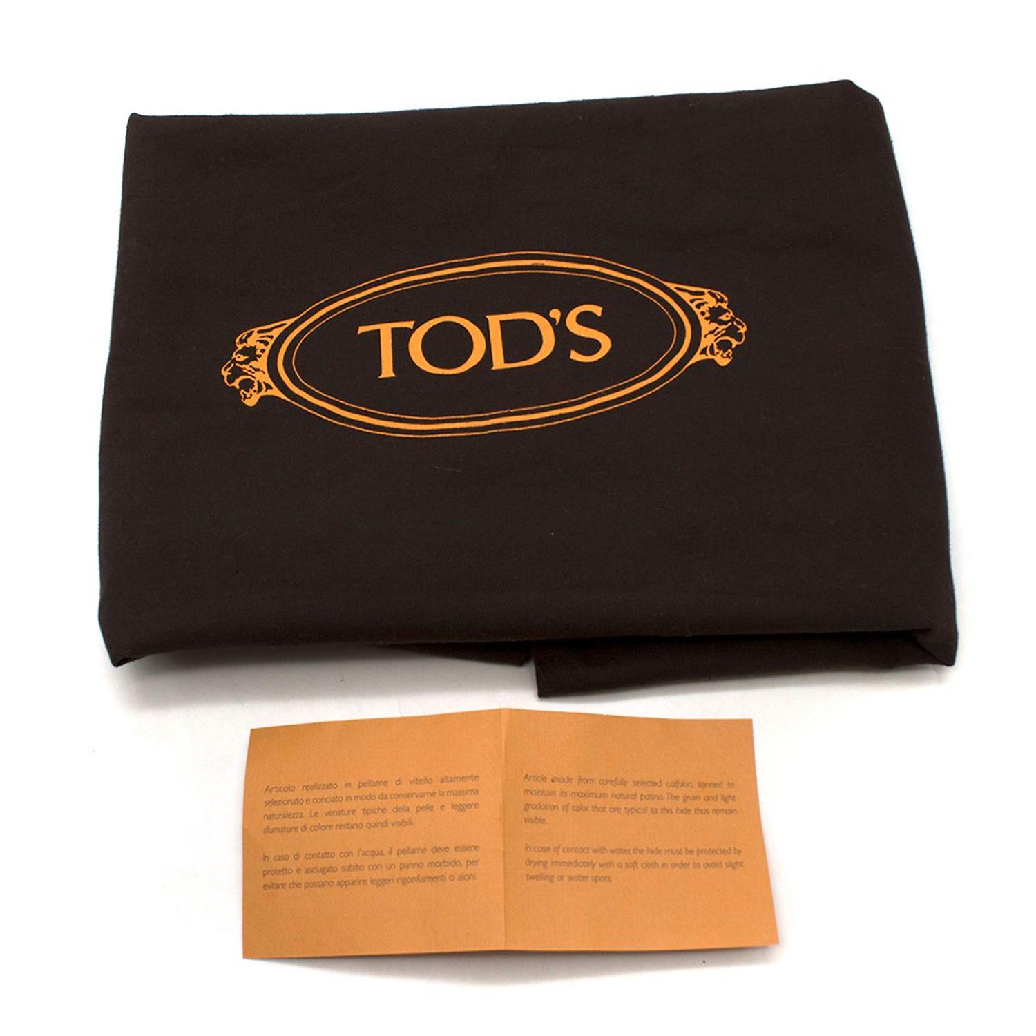 Tods Joy Taupe Bag Large At 1stdibs