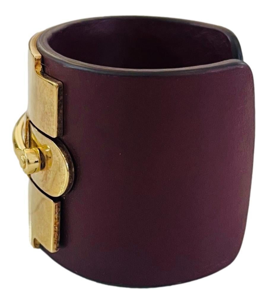 Women's Tod's Leather Horsebit Bracelet For Sale