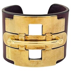 Tod's - Bracelet en cuir avec mors de cheval