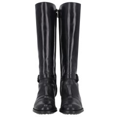 Tod's Leather Knee High Riding Boots