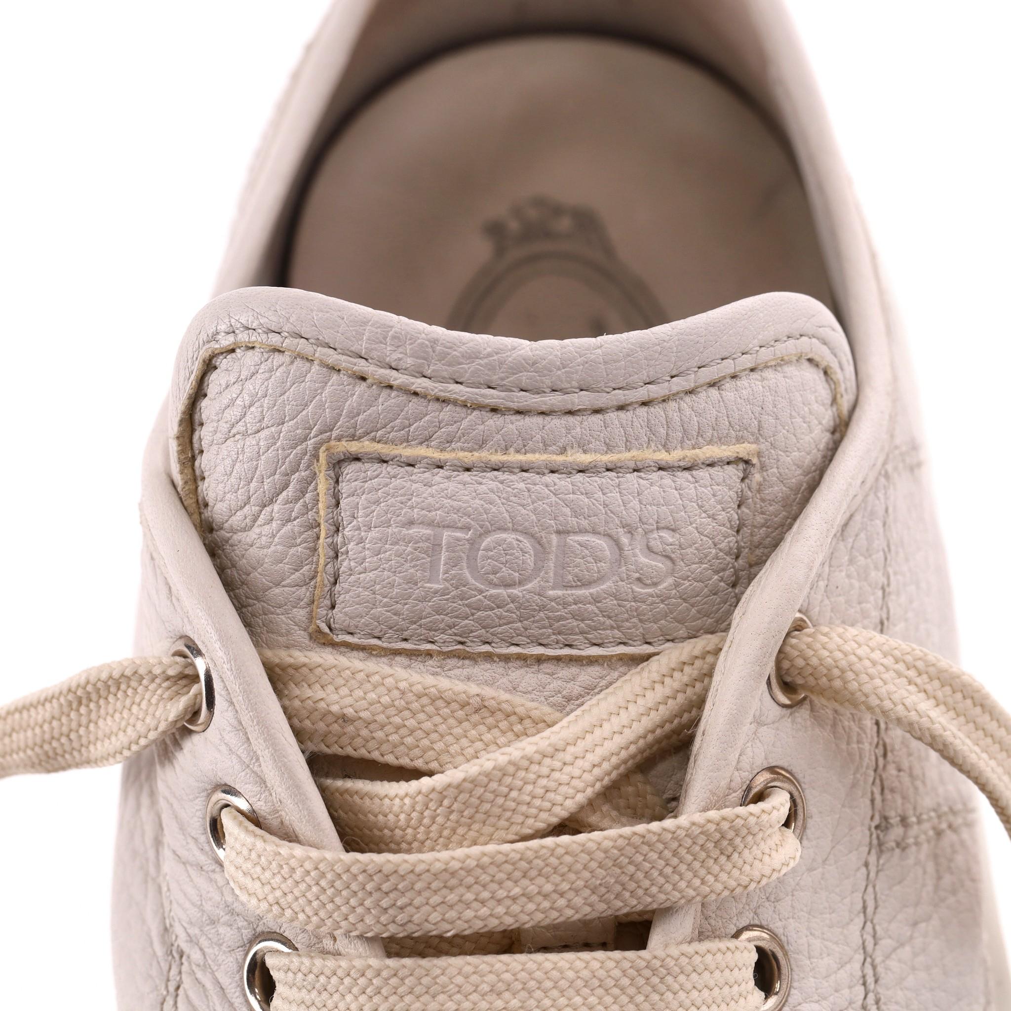 Tod's Leather Sneakers For Sale 1