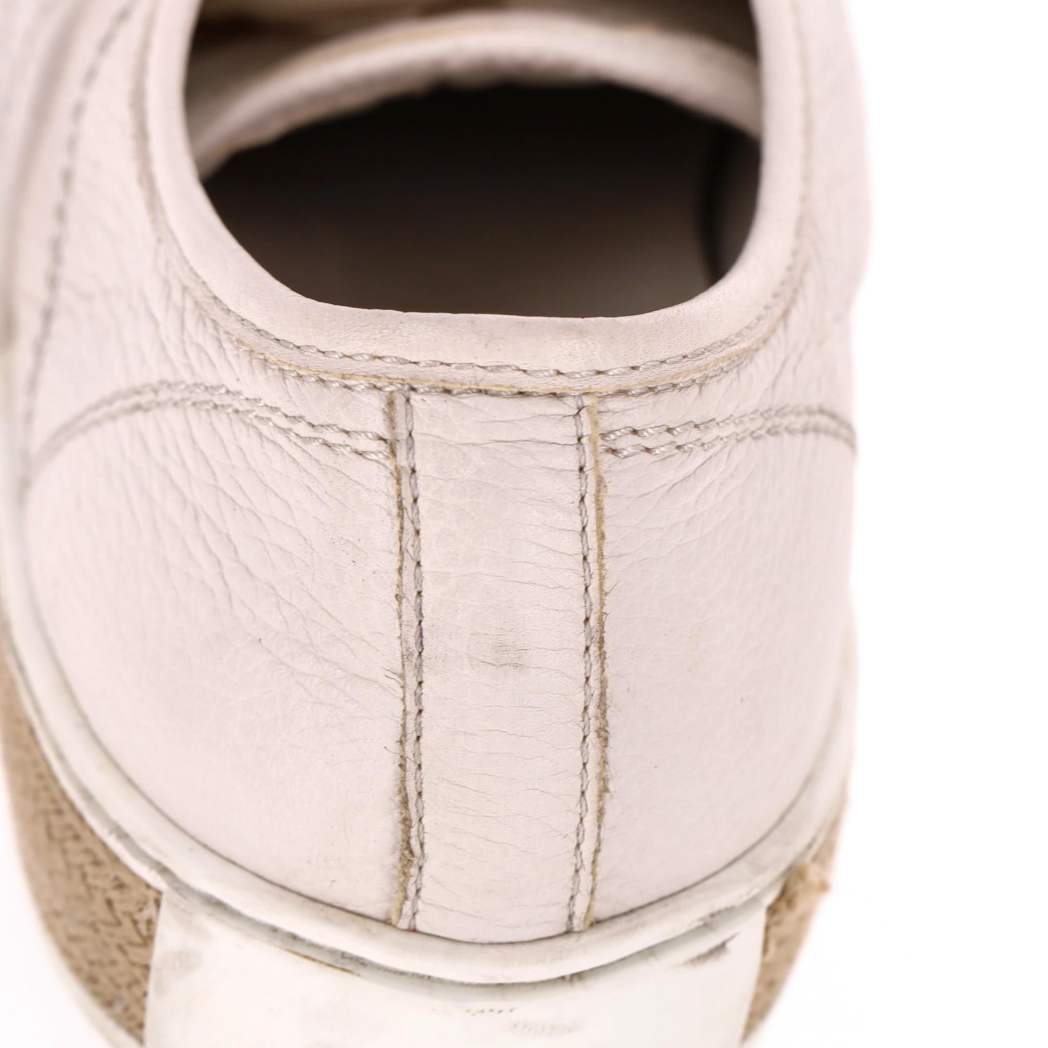 Tod's Leather Sneakers For Sale 3