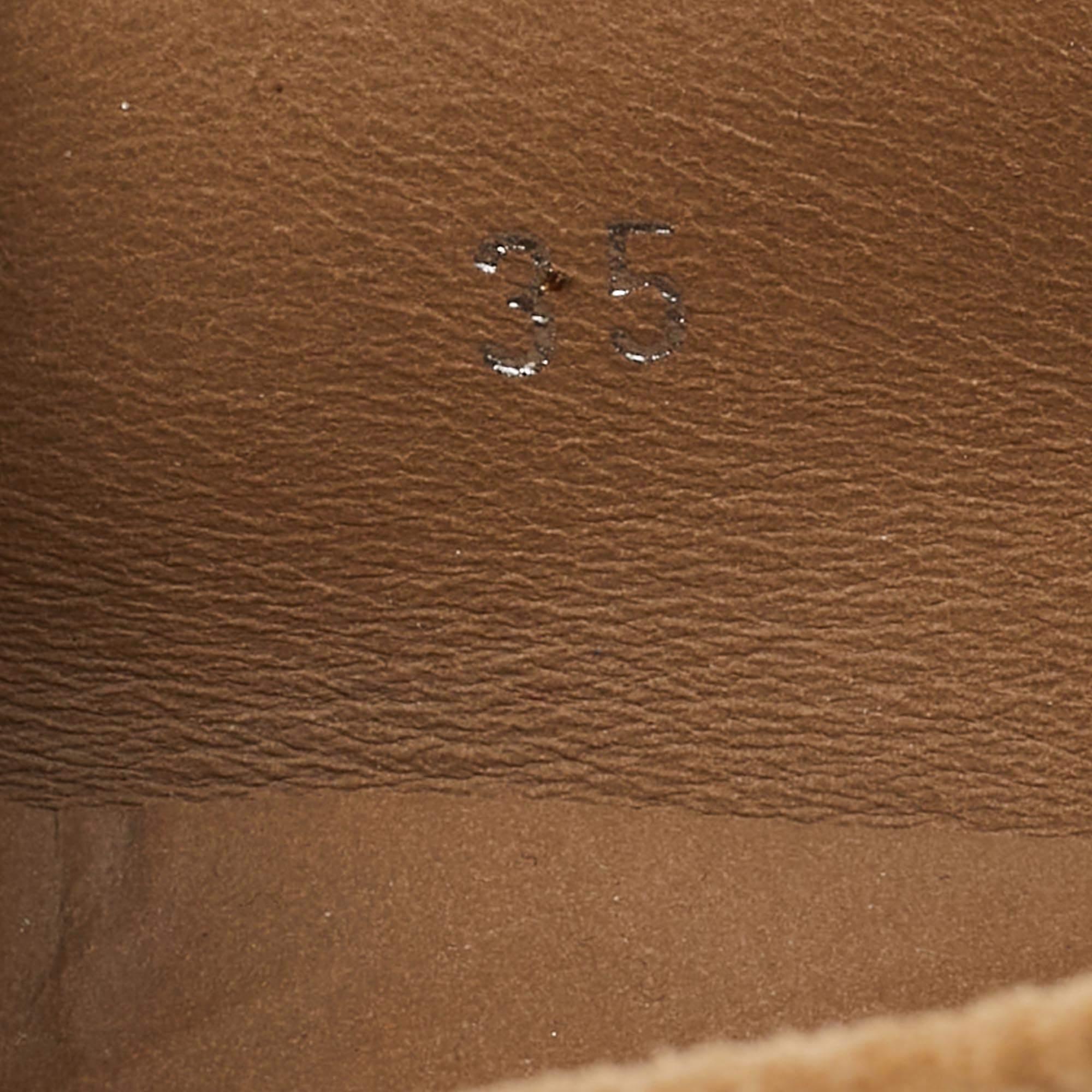 Tod's Light Brown Suede Penny Loafers Size 35 For Sale 4