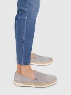 Tod's Limited Edition Grey Suede Espadrilles Size IT 37