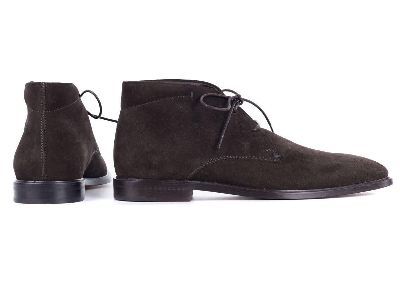tod's men's suede ankle boots