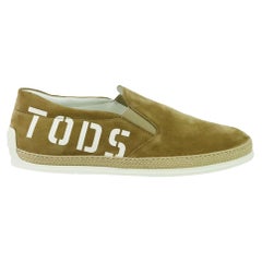 Tod's Men's Suede Slip On Sneakers EU 42 UK 8 US 9