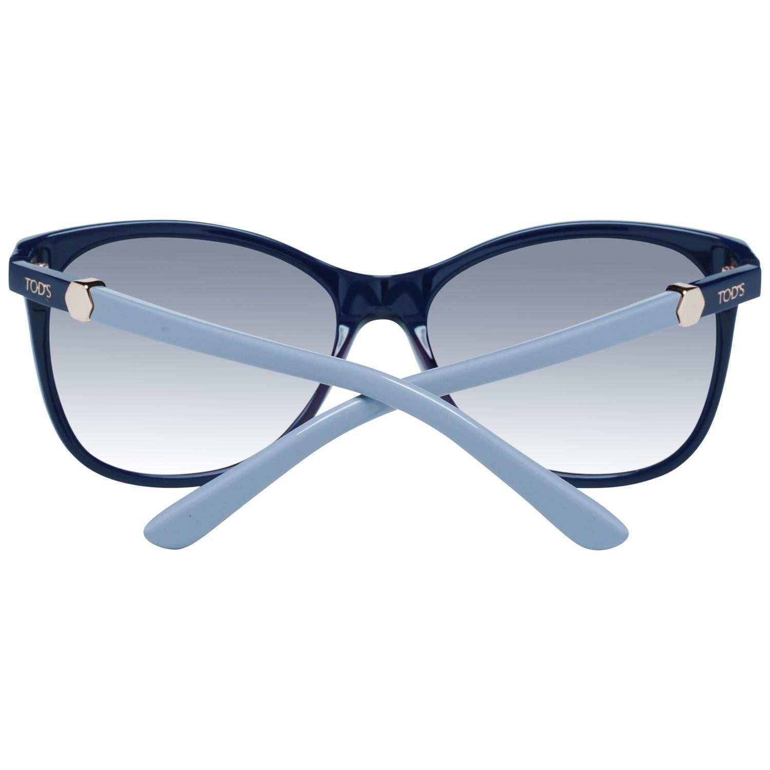Gray Tod's Mint Women Blue Sunglasses TO0175 5790W 57-16-139 mm