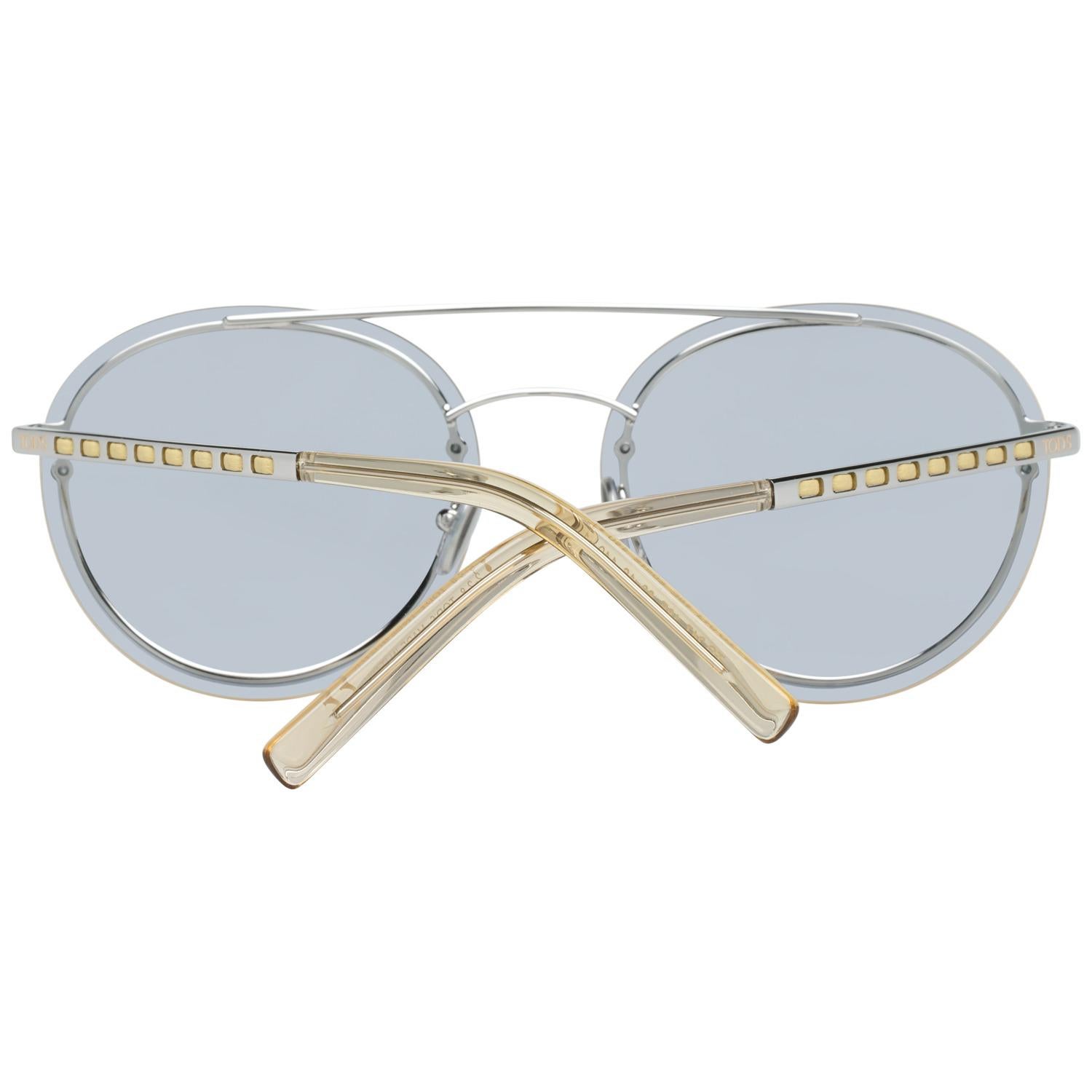 Gray Tod's Mint Women Blue Sunglasses TO0247 6018E 60-16-140 mm
