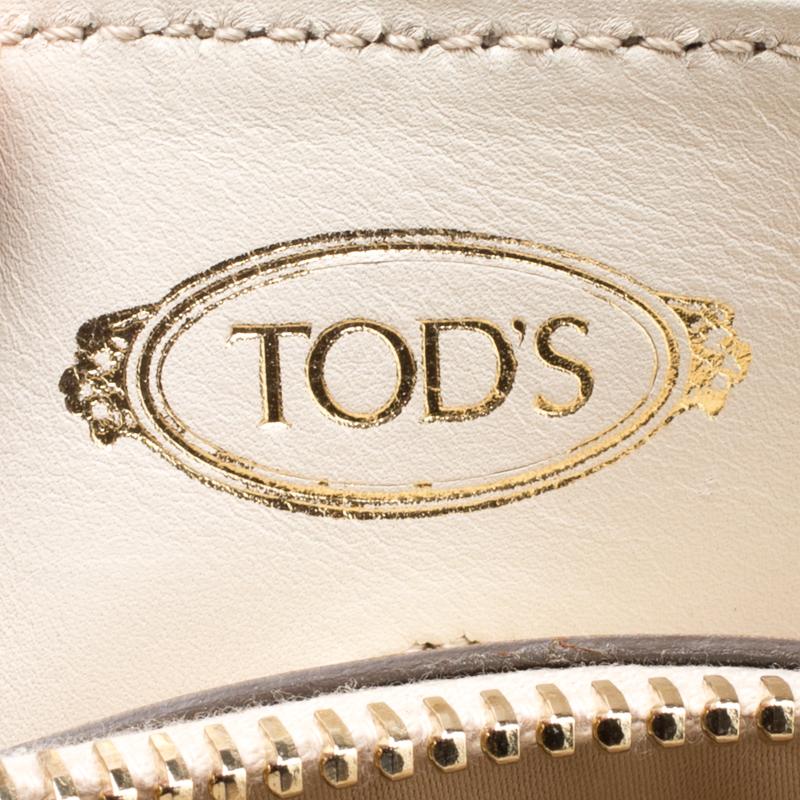 Women's Tod's Multicolor Leather Shopper Top Handle Bag