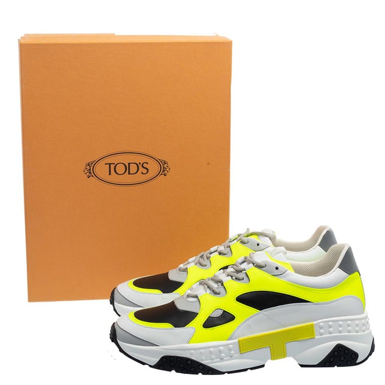 Tod's Women Multicolor Leather And Mesh Sneakers main image 1