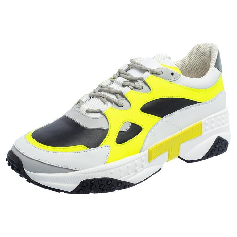 Tod's Women Multicolor Leather And Mesh Sneakers