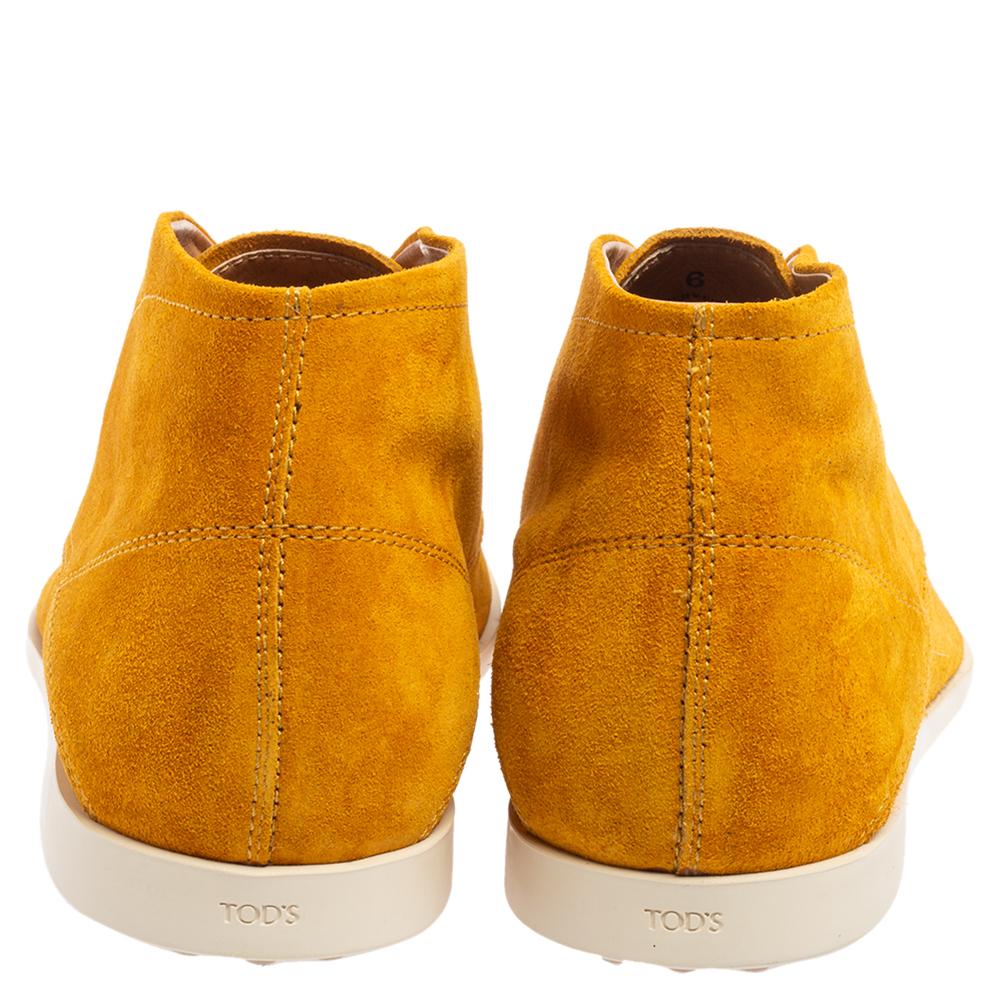 yellow desert boots