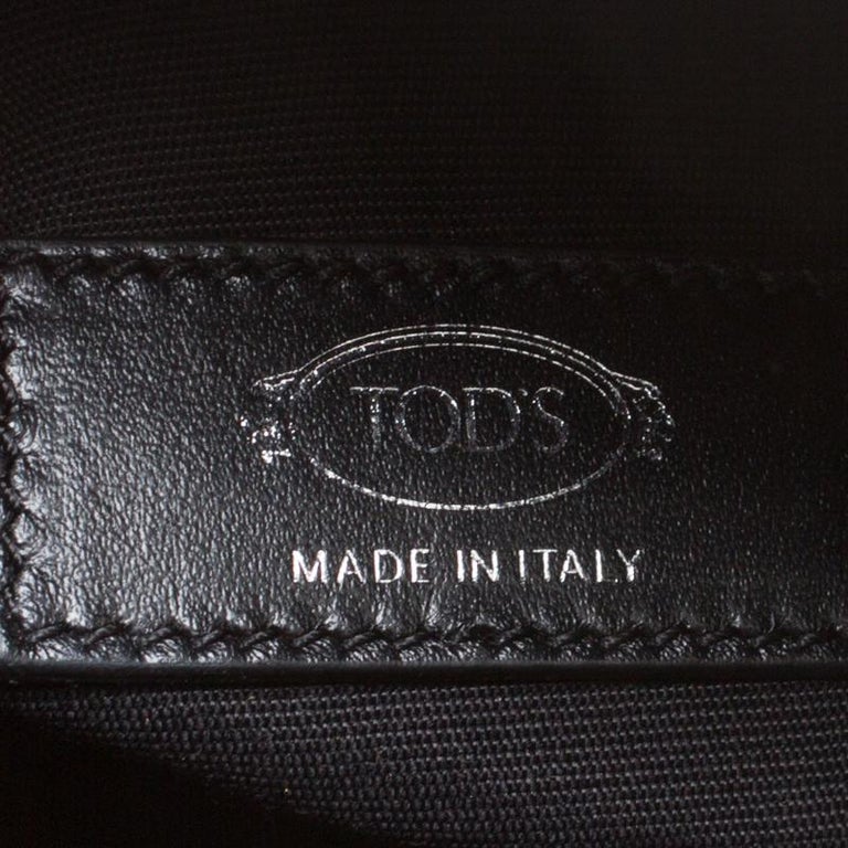 Tod's Navy Blue Leather Reporter Messenger Bag For Sale at 1stDibs ...
