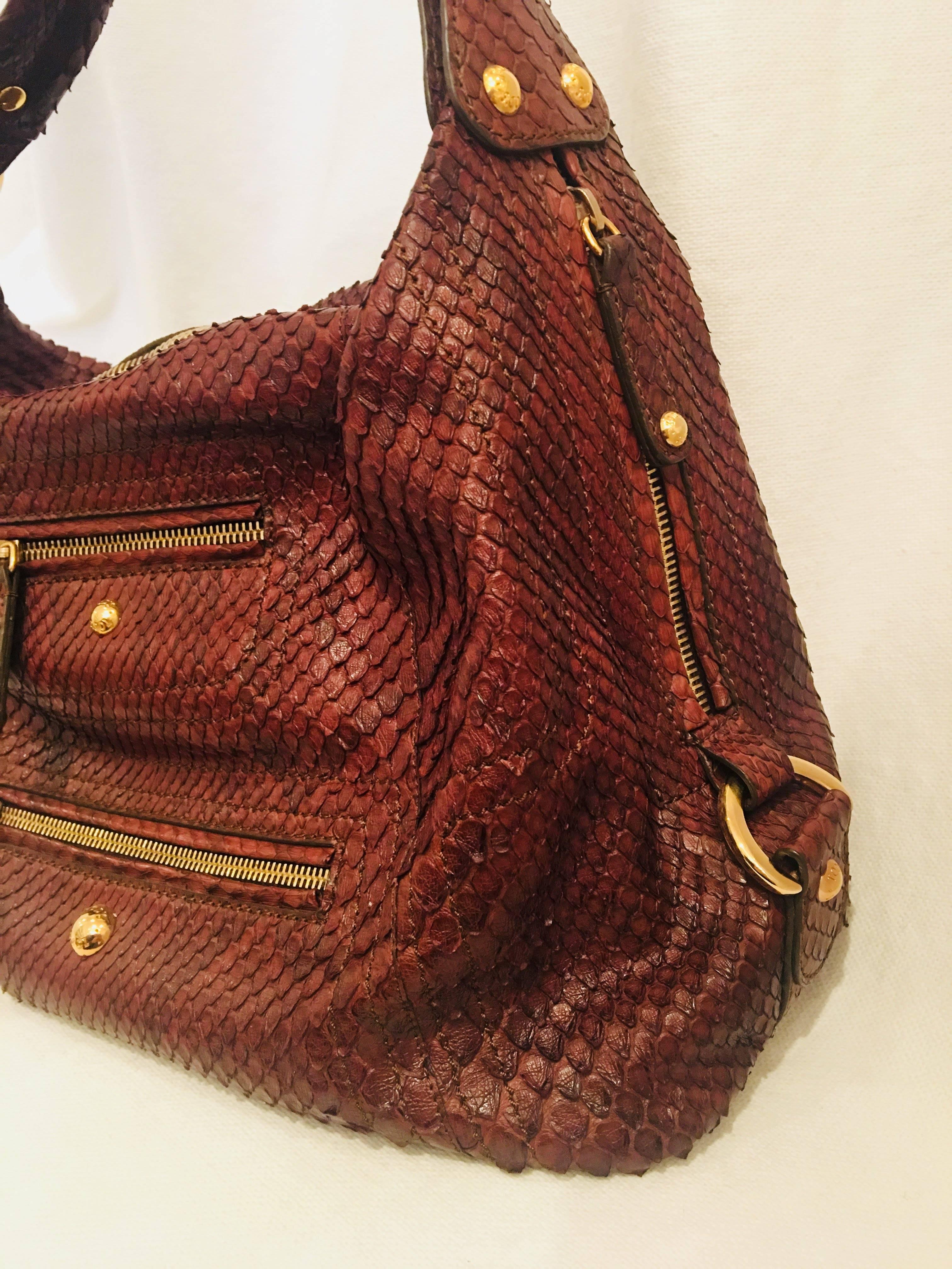 Tods Pashmy Python-Tasche Damen