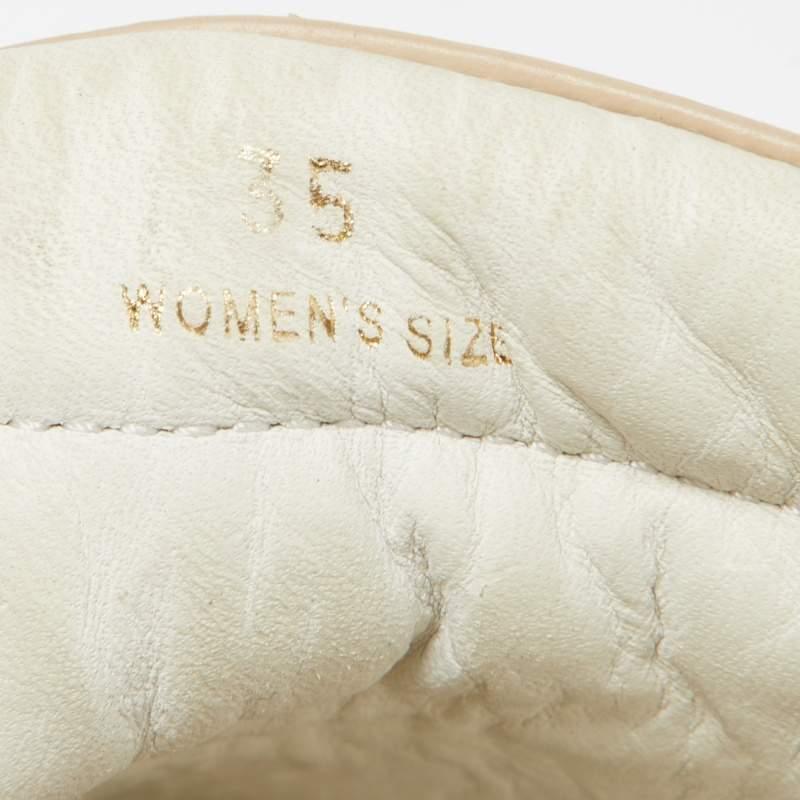Tod's Pink Leather Low Top Sneakers Size 35 For Sale 2