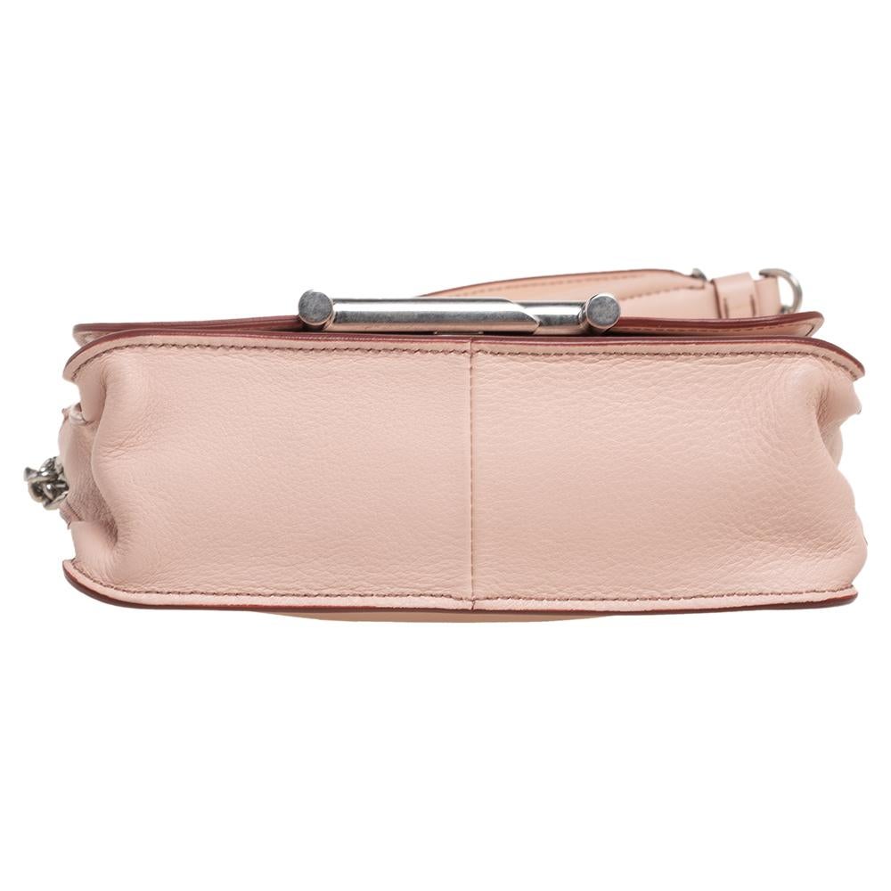 Tod's Pink Leather Mini Double T Shoulder Bag at 1stDibs | tod's double ...