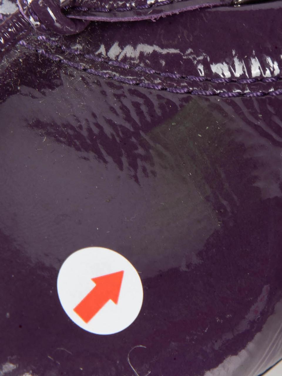 De las mujeres Tod's Zapatos de conducir de charol morado Talla IT 37.5 en venta