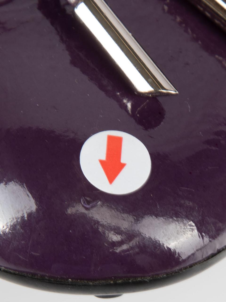 Tod's Zapatos de conducir de charol morado Talla IT 37.5 en venta 3