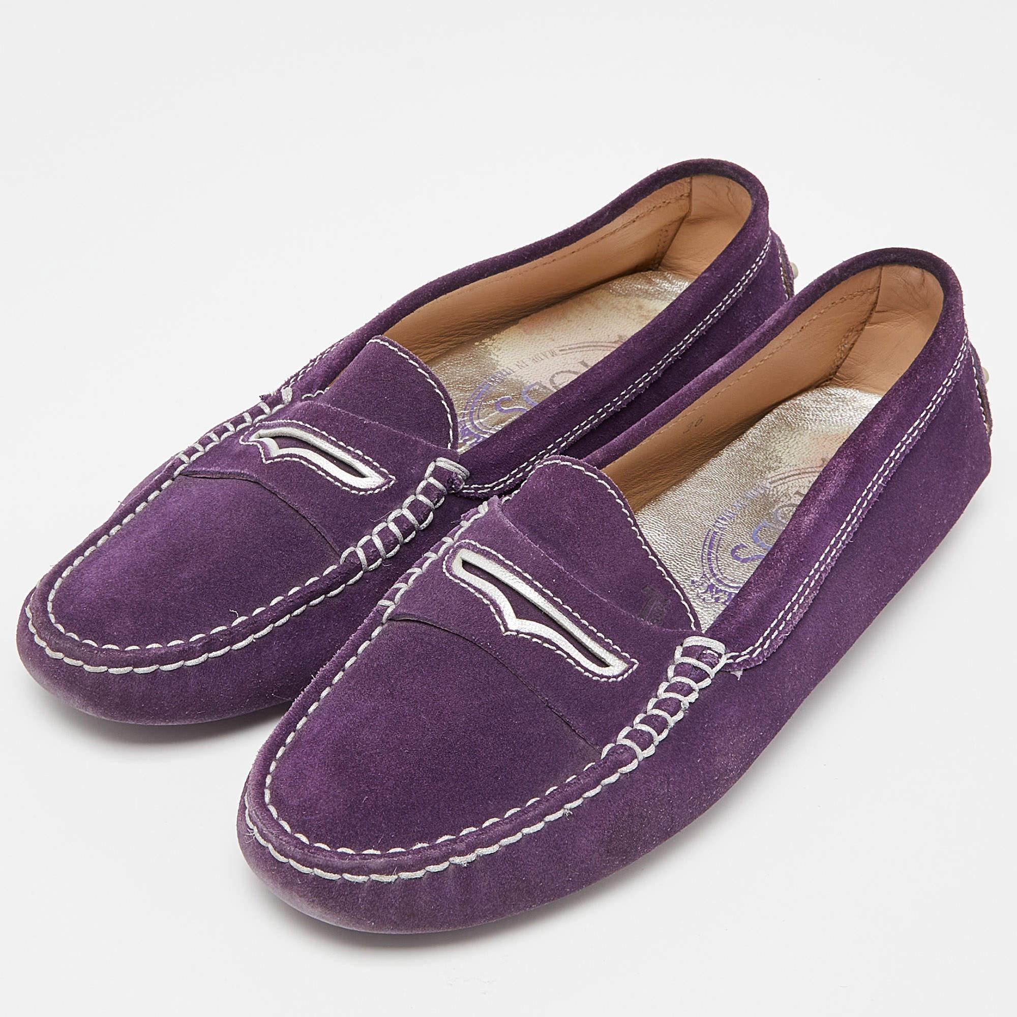 Practical fashionable and durableâ€”these Tods suede loafers are carefully built to be fine companions to your everyday style. They come made using the best materials to be a prized buy.