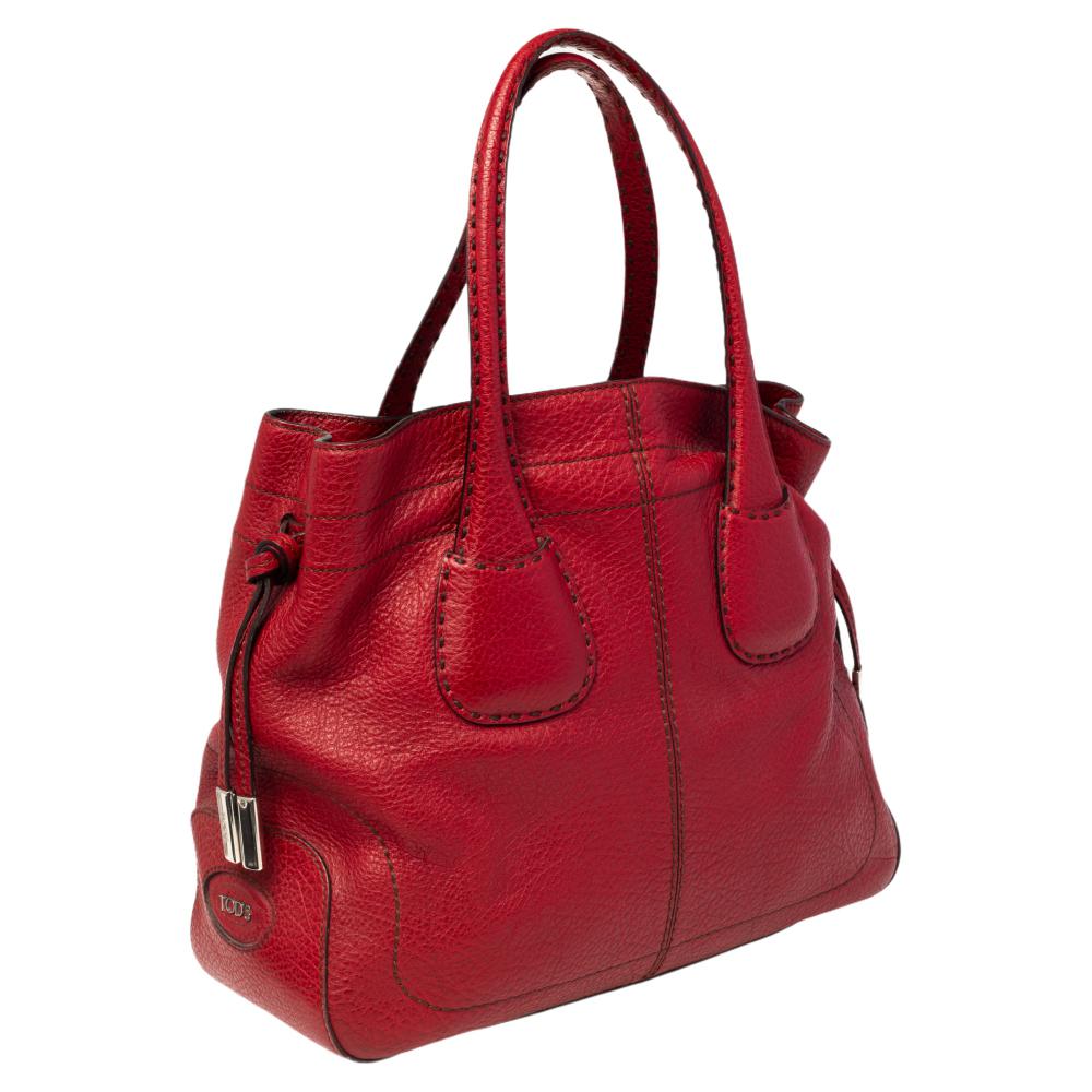 red leather handbags