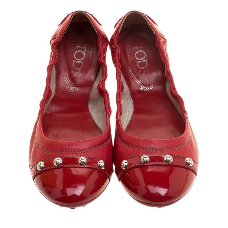 tods ballerina shoes