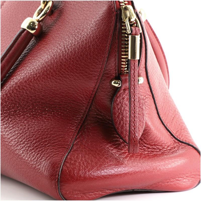 Tod's Sella Bugatti Convertible Satchel Leather Small 4