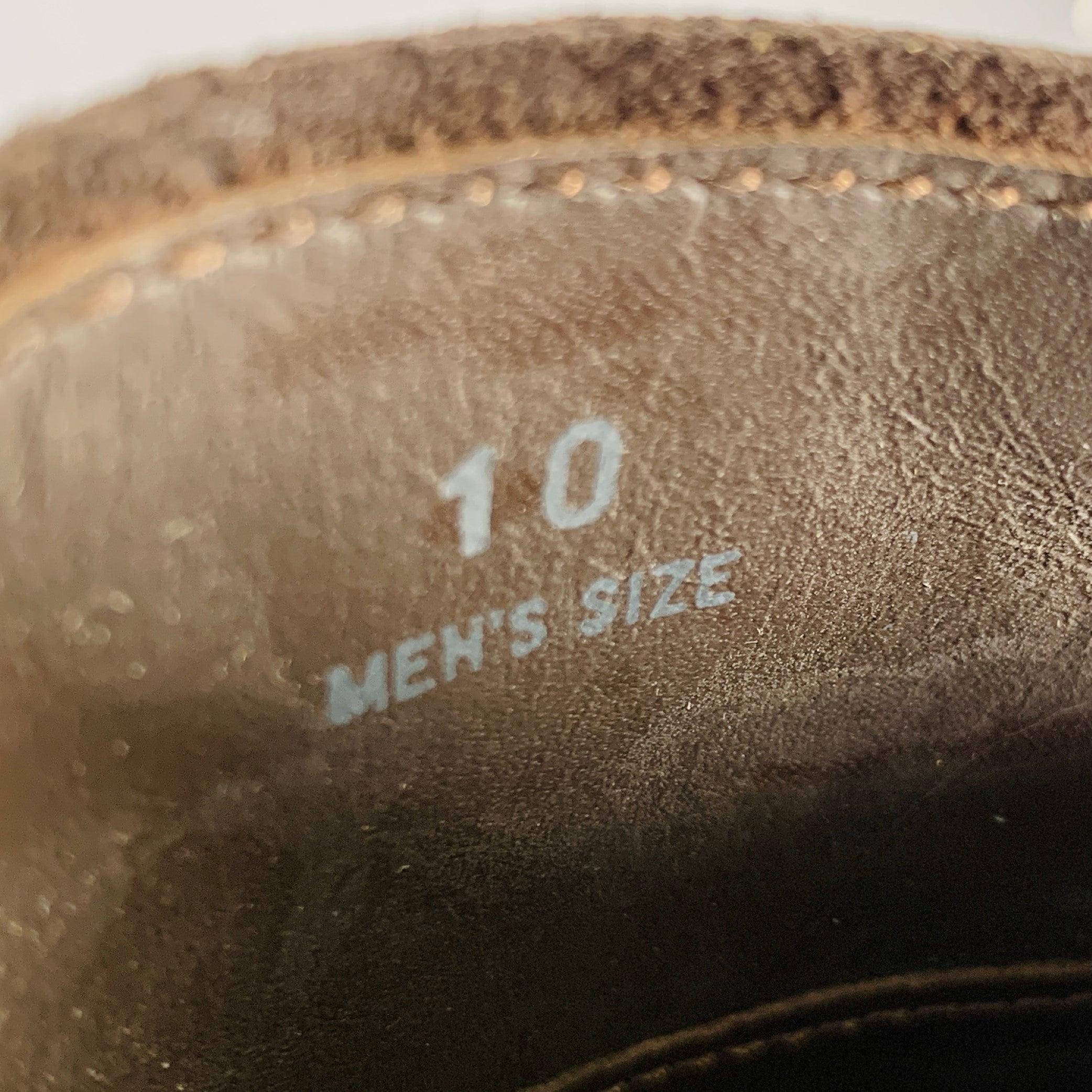 TOD'S Size 11 Dark Brown Suede Penny Loafers For Sale 4