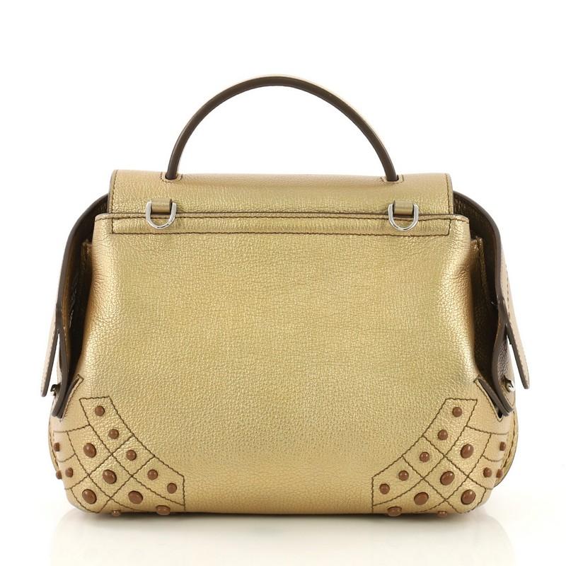 Women's or Men's Tod's Studded Convertible Wave Bag Leather Mini