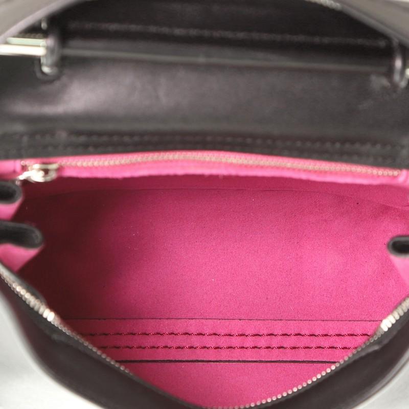 Black Tod's Studded Wave Bag Leather Micro