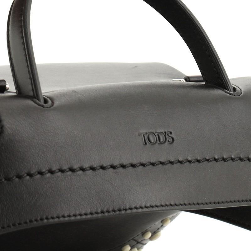 Women's or Men's Tod's Studded Wave Bag Leather Micro