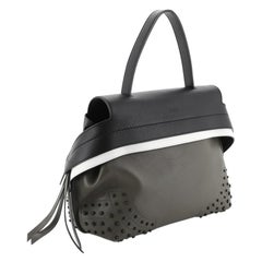 Tod's Studded Wave Bag Leather Small