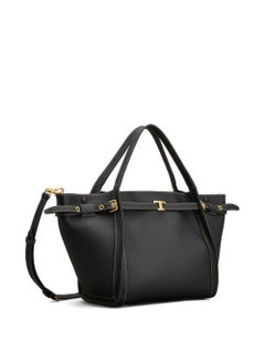 Tod'S T Timeless Shoulder Bag — Black