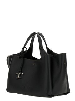 Tod's T Timeless Shoulder Bag — Black