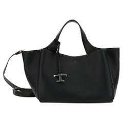 Tod's T Timeless Shoulder Bag — Black