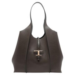 Tod'S T Timeless Tote Bag — Green