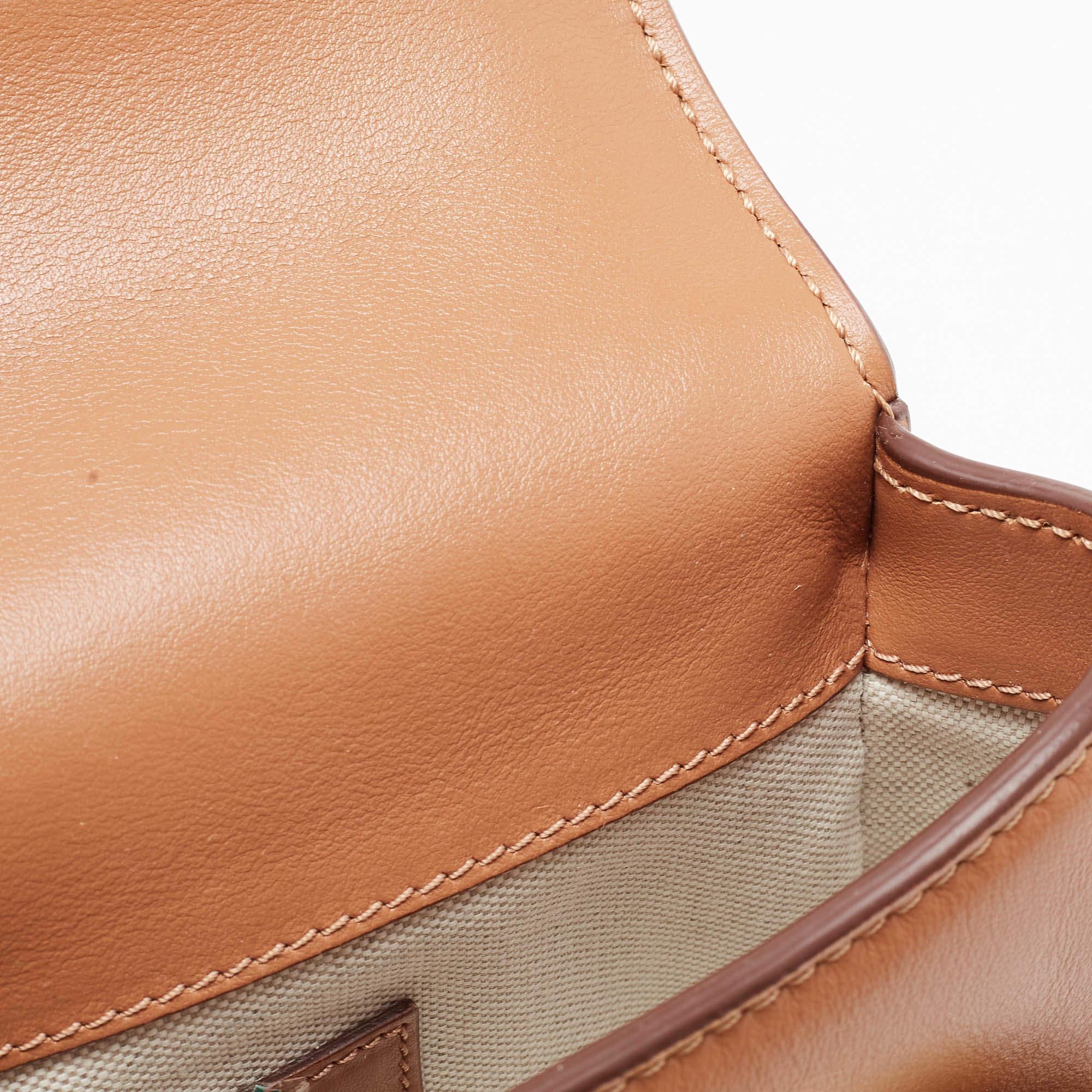 Tod's Tan Leather Mini kate Crossbody Bag 3