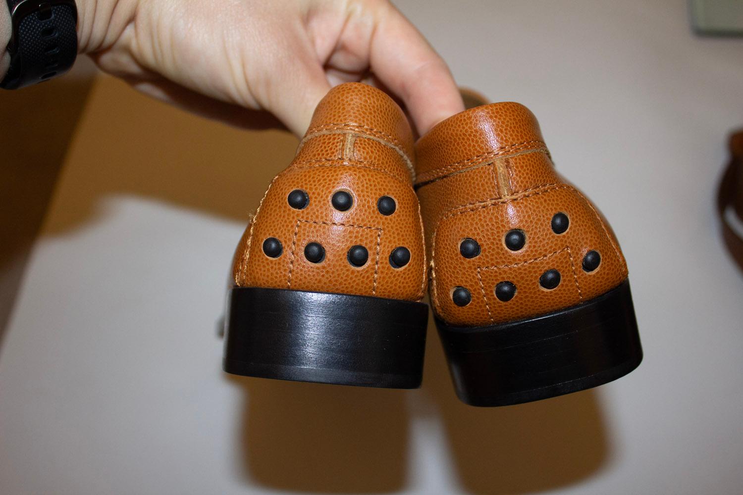 Tods Tane Leather Penny Loafers For Sale 3