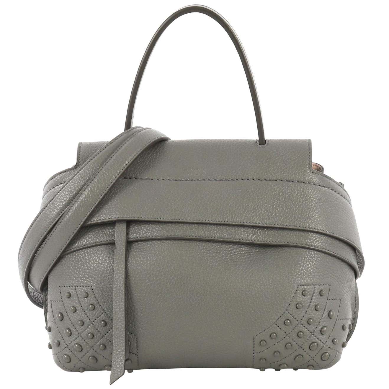 Tod's Wave Bag Embellished Leather Small at 1stDibs | tod's wave, tod's ...